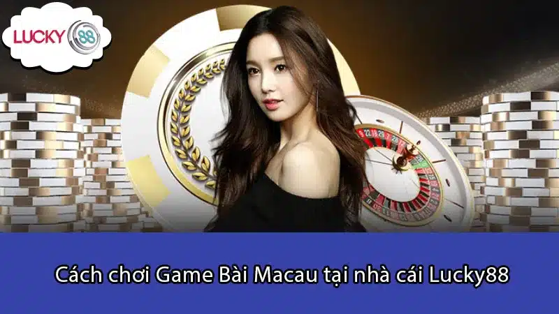 Cách chơi Game Bài Macau tại nhà cái Lucky88